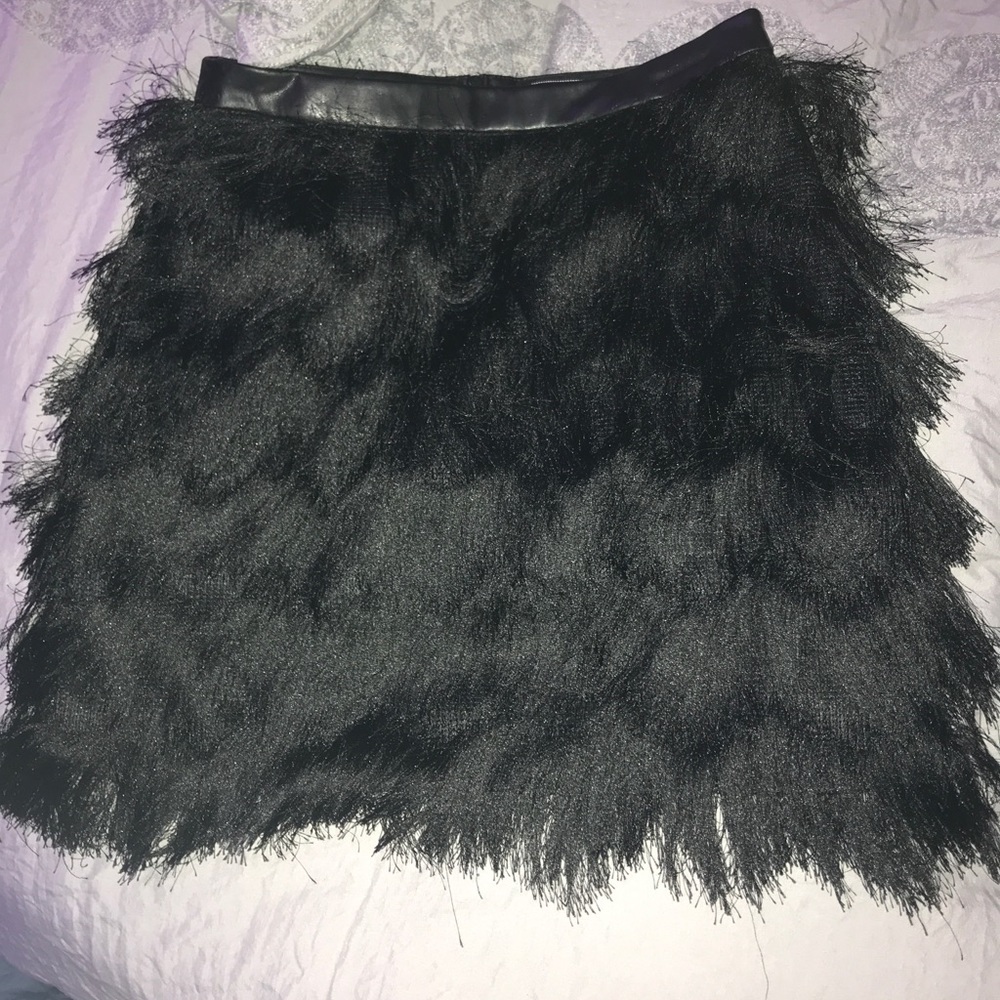 Fringe skirt
